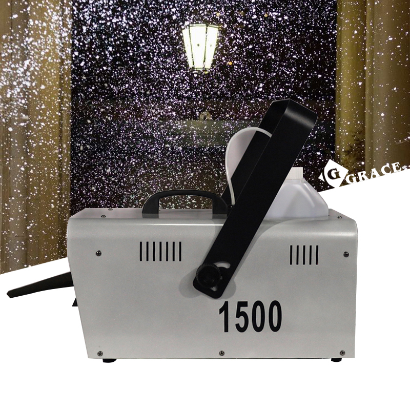 1500W Remote Control Snow Machine