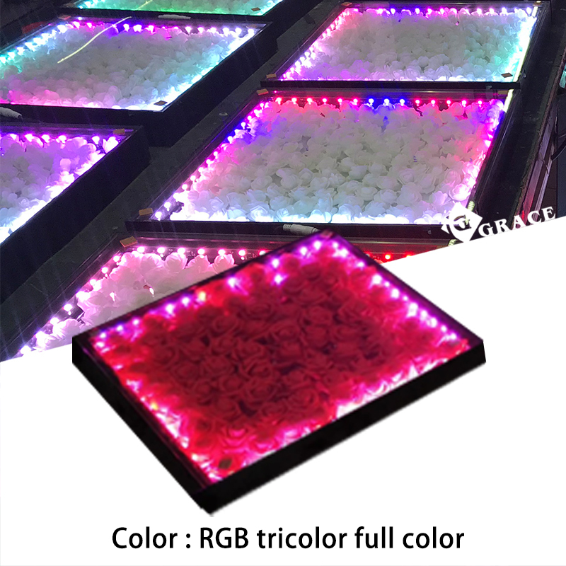 Wired Connection Flower LED Dance Floor