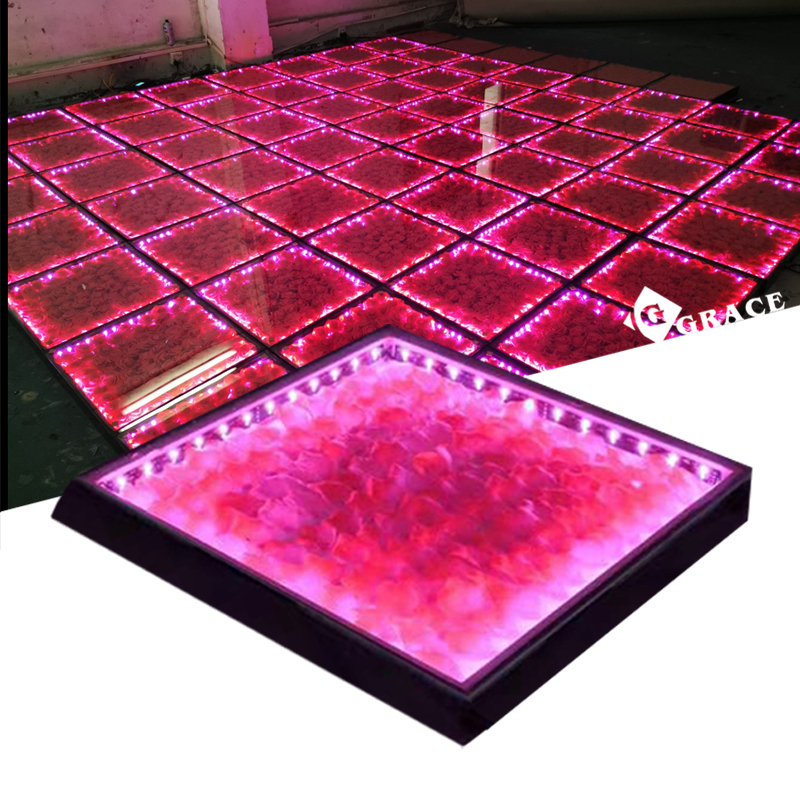 Wired Connection Flower LED Dance Floor