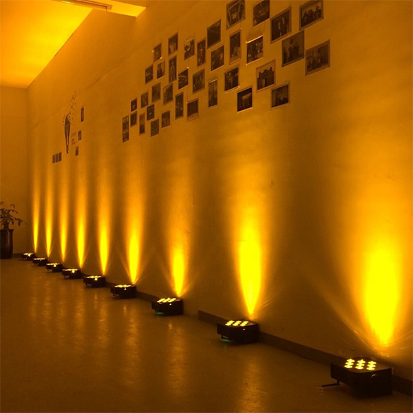 Free Shipping 9*18w rgbwauv  6in1 wifi wireless dmx remote control  battery powered led par