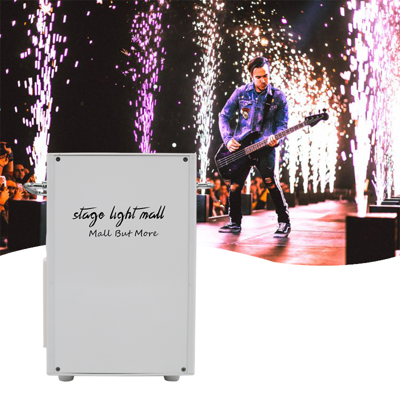 2PCs 650W cold sparklers machine with 5bags indoor or outdoor sparkular powder