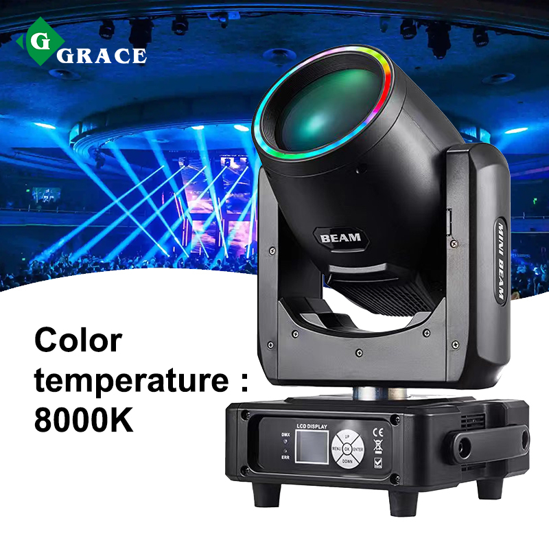 Rgbw Mini 230W 7R Beam Moving Head