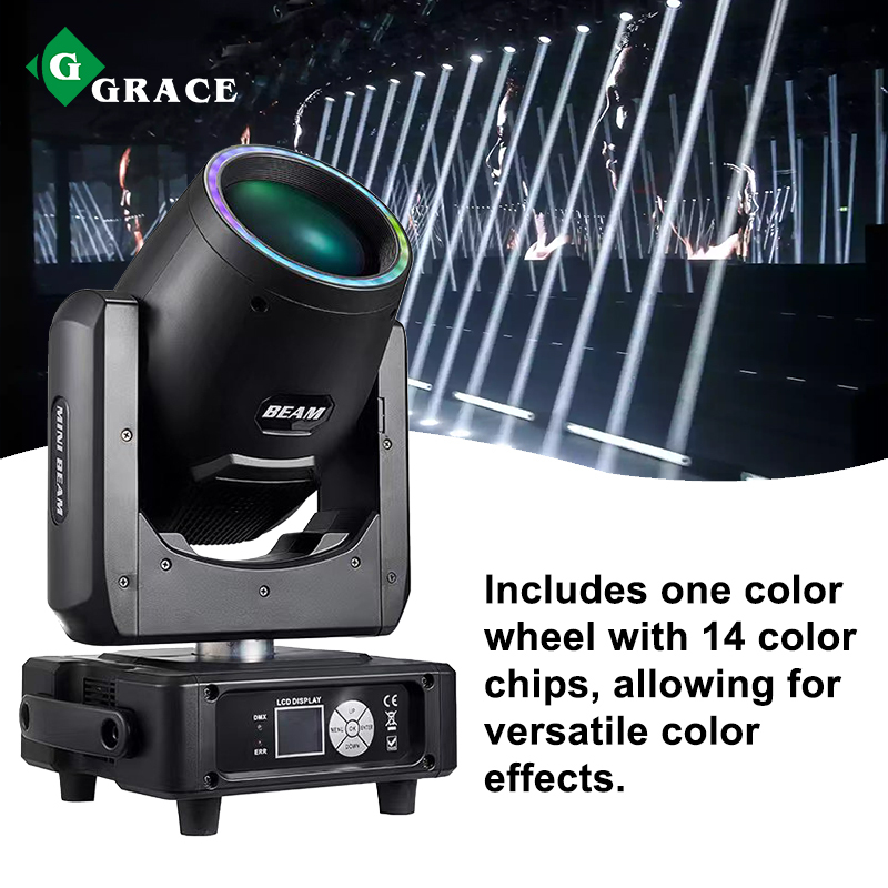 Rgbw Mini 230W 7R Beam Moving Head