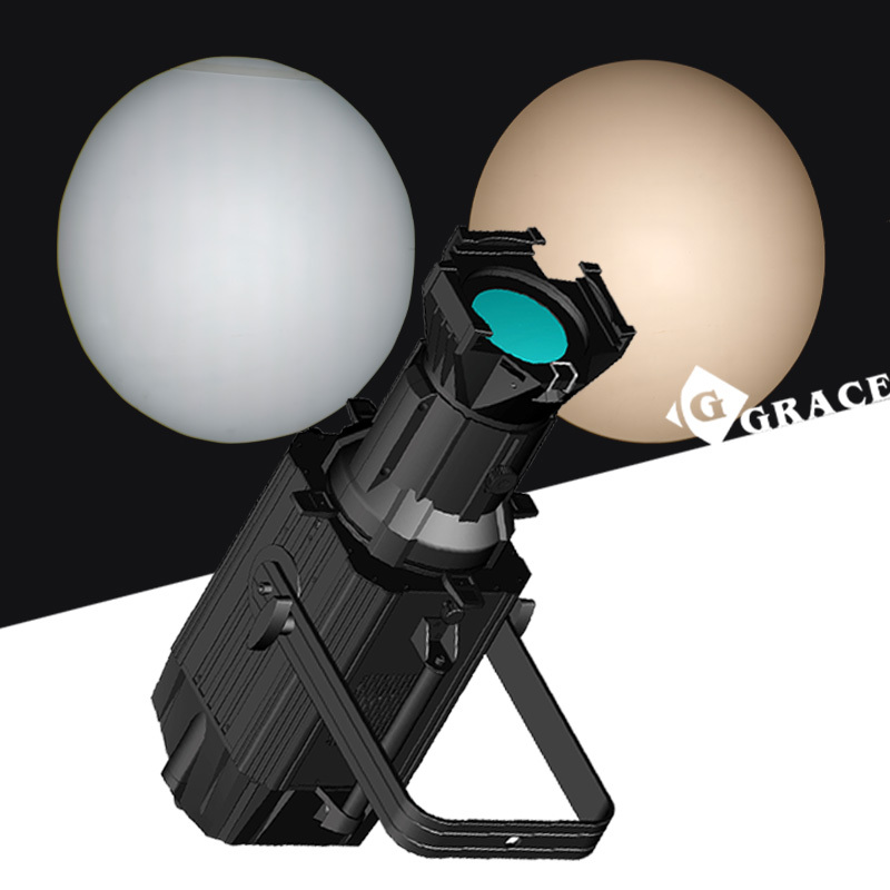 400W White LED Prefocus Profile Spotlight 3200K/5600K