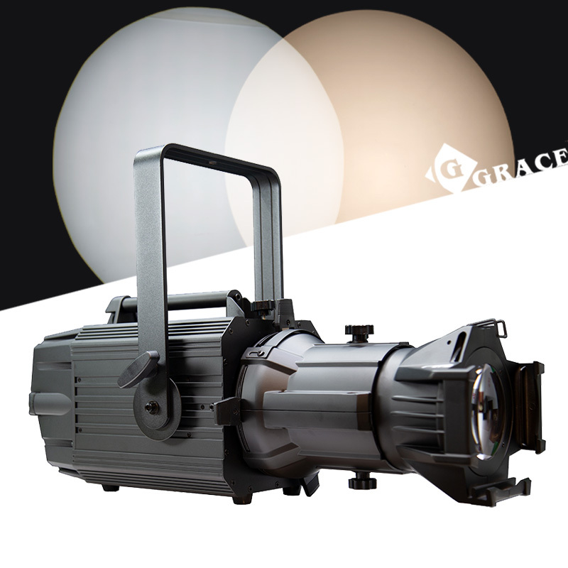 400W Warm White+Warm Amber LED Prefocus Profile Spotlights