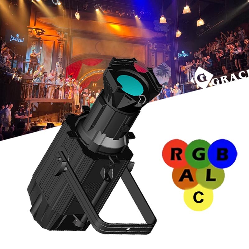 400W 6in1 RGBALC LED Prefocus Profile