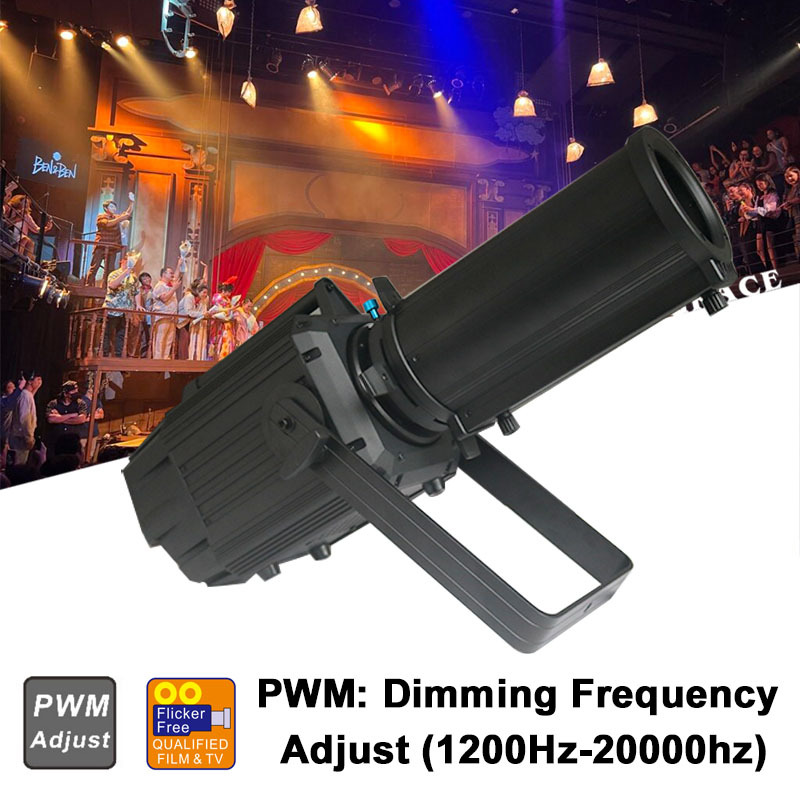 400W RGBWA 5in1 CRI>95 PWM  Zoom Profile Spot Light