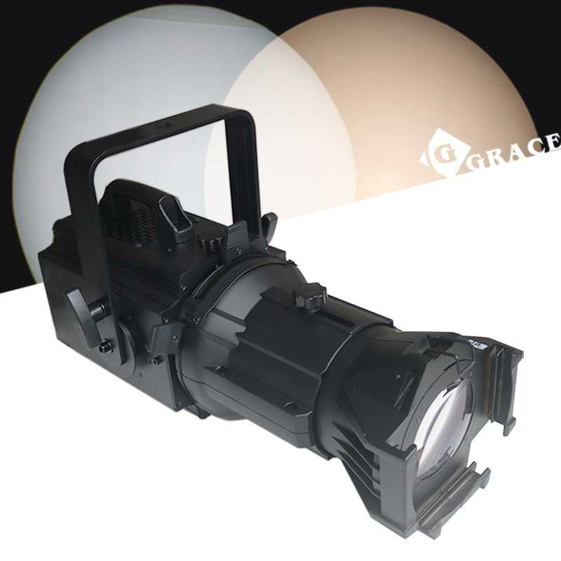 200W Warm White+Warm Amber 2in1 LED Prefocus Profile Spotlight