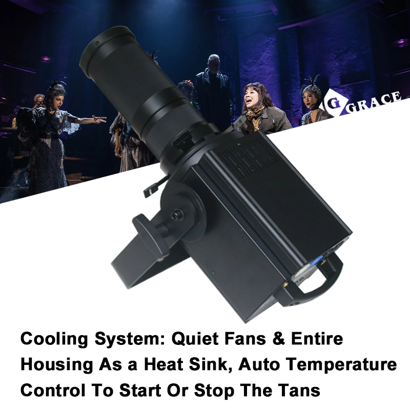 100W RGBALC 6in1 CRI>96 Zoom Studio Light PWM Led Spotlight