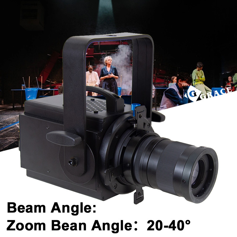 100W CCT3200K+/5600K 20-40 Beam Angle Led Studio Light PWM CRI>95 Zoom Profile Spot Light