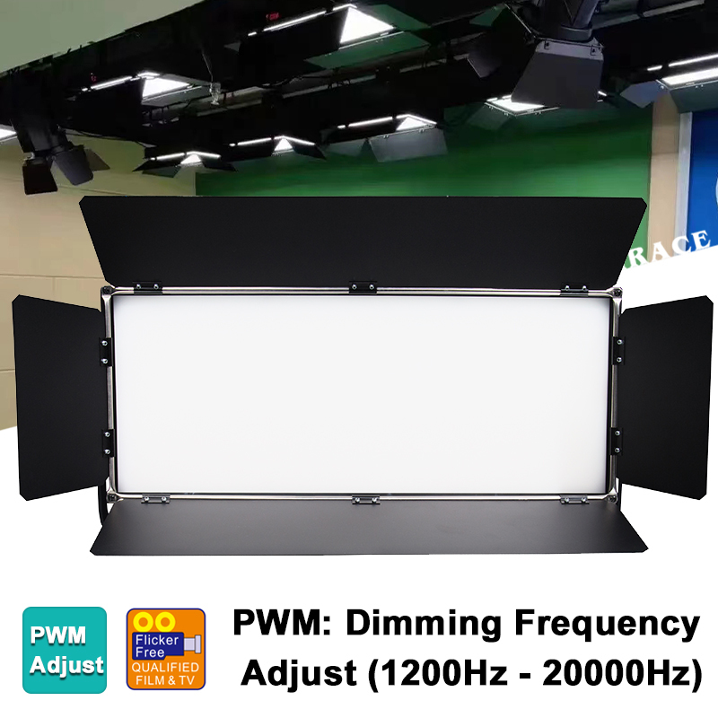200W CCT3200K-/5600K RDM PWM CRI>95 LED Studio Panel Light
