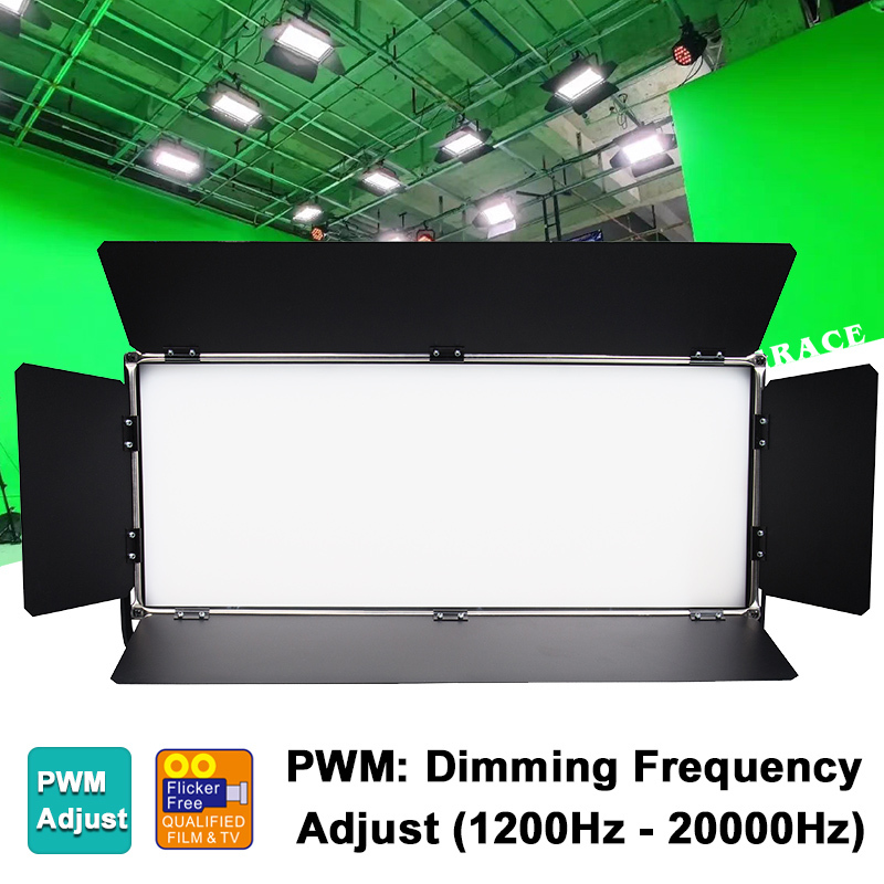 400W CCT3200K/5600K TLCI CRI>95 Professional LED Panel Lighting