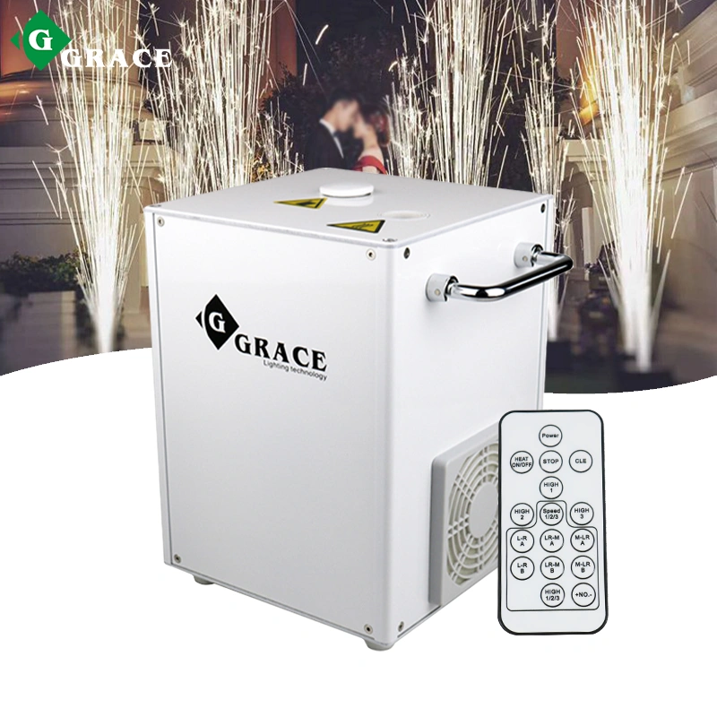 Free shipping /2pcs /650W cold spark machine packing with carton /white or black