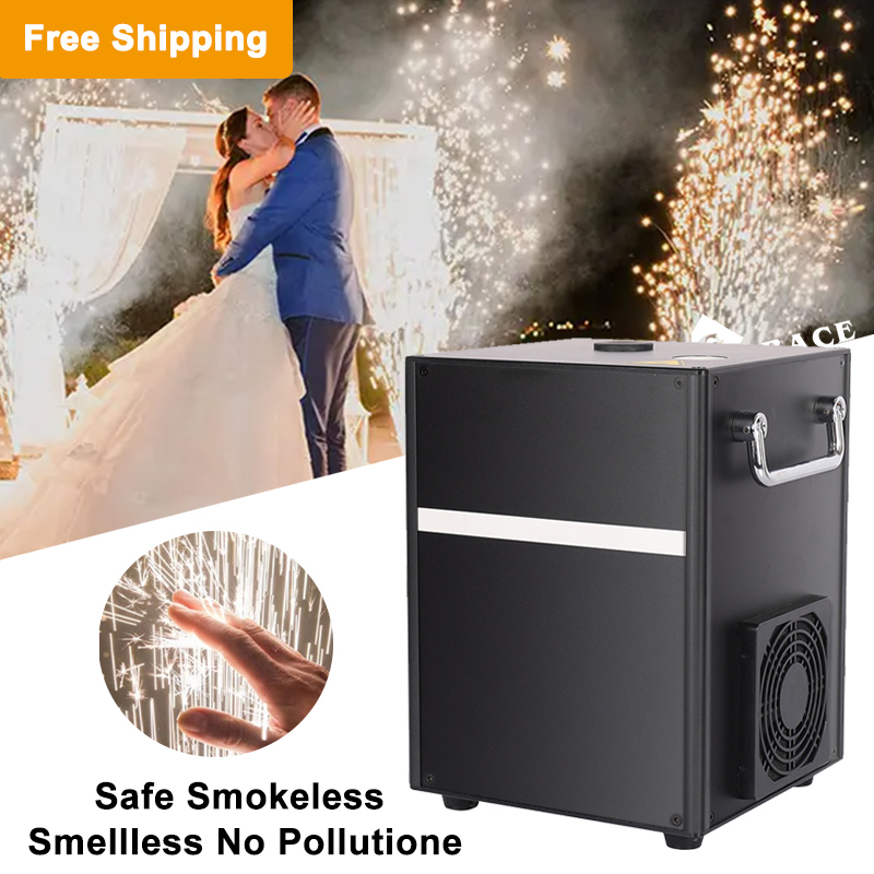 Free Shipping 650W Black or White Cold Spark Machine