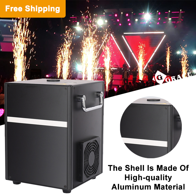Free Shipping 650W Black or White Cold Spark Machine