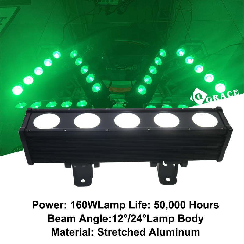 IP65 Waterproof 5* 30W COB RGBW 4in1 Pixel Controlled Cob Led Wall Washer Light