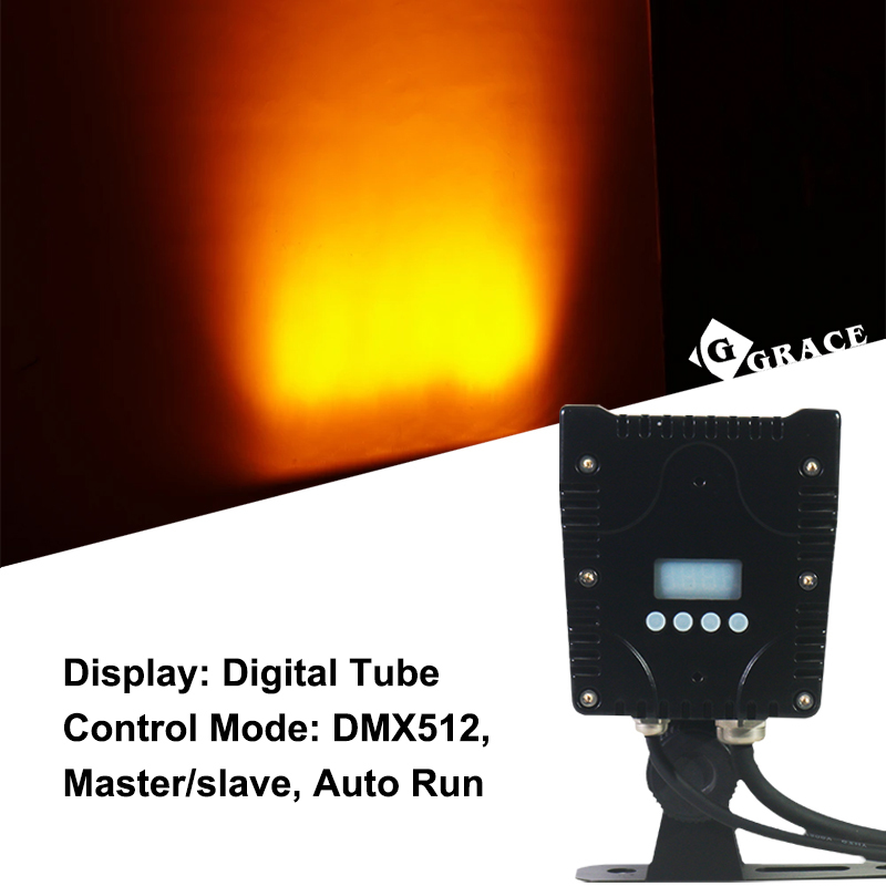 IP65 Waterproof 5* 30W COB RGBW 4in1 Pixel Controlled Cob Led Wall Washer Light