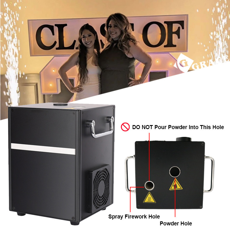 Igracelite 650W Cold Sparks Machine