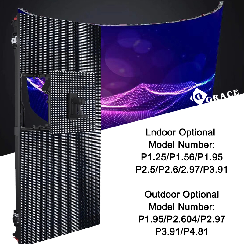 Igracelite Indoor&Outdoor 500MM*500MM LED Display Screen P2.976