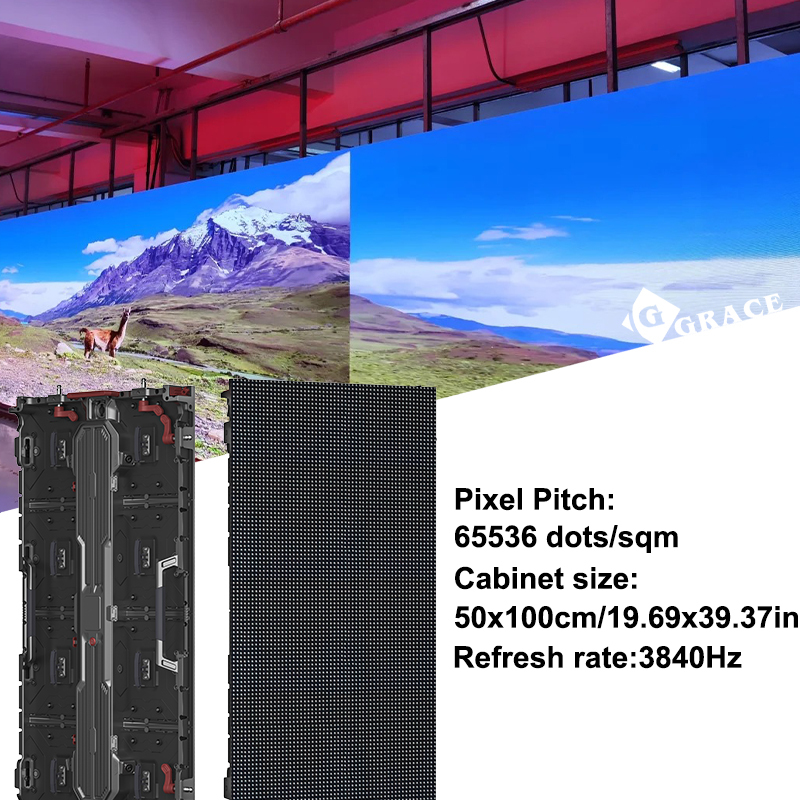 Igracelite  P3.91 Indoor LED Screen Panel 500x1000mm