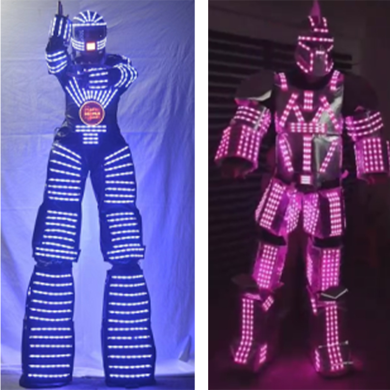 Igracelite LED Clothing luminous Clothes Stilt Robot Clothes