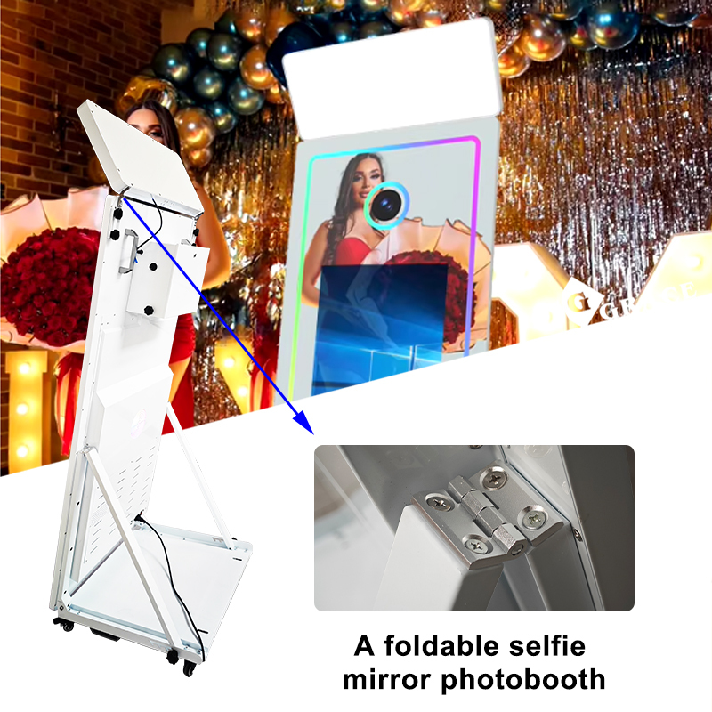 Igracelite Touch Screen 65" Mirror Photo Booth