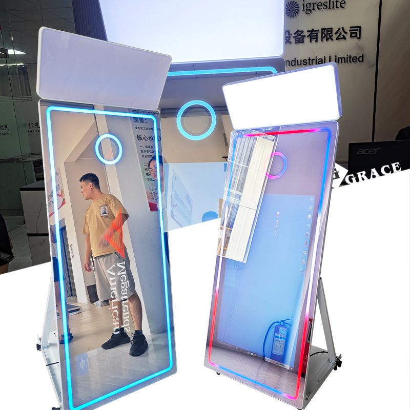 Igracelite Touch Screen 65" Mirror Photo Booth