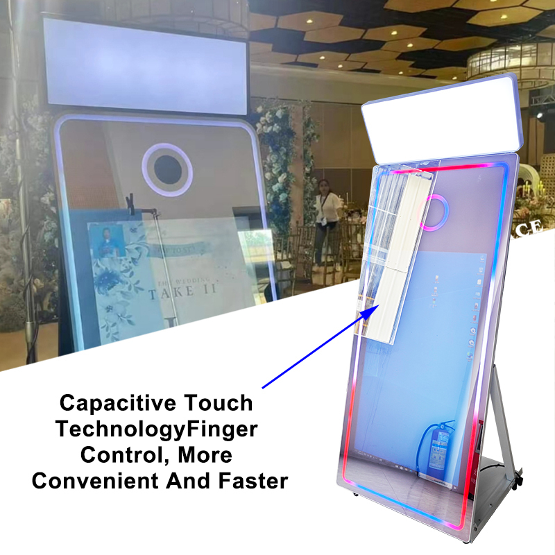 Igracelite Touch Screen 65" Mirror Photo Booth
