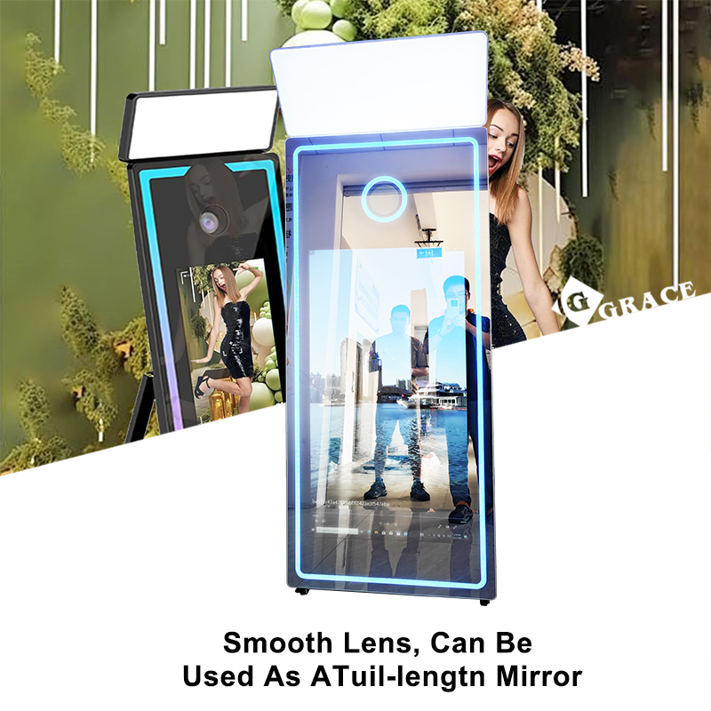 Igracelite Touch Screen 65" Mirror Photo Booth