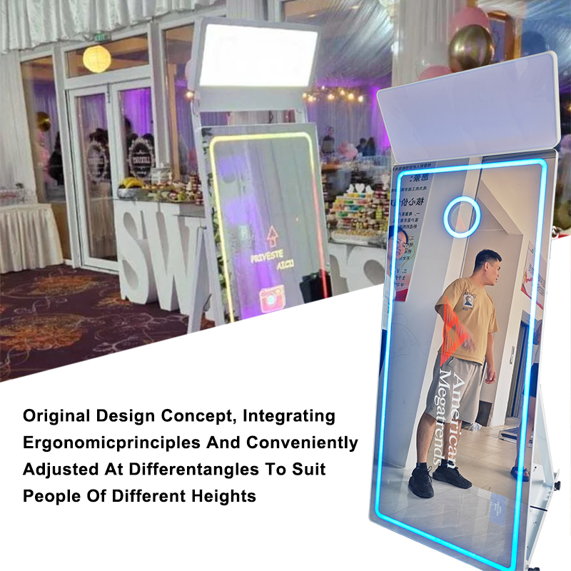 Igracelite Touch Screen 65" Mirror Photo Booth