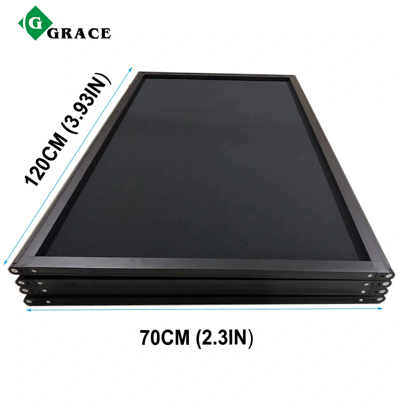 White Black Aluminum Frame Booth DJ Event Facade with Carrying Bag