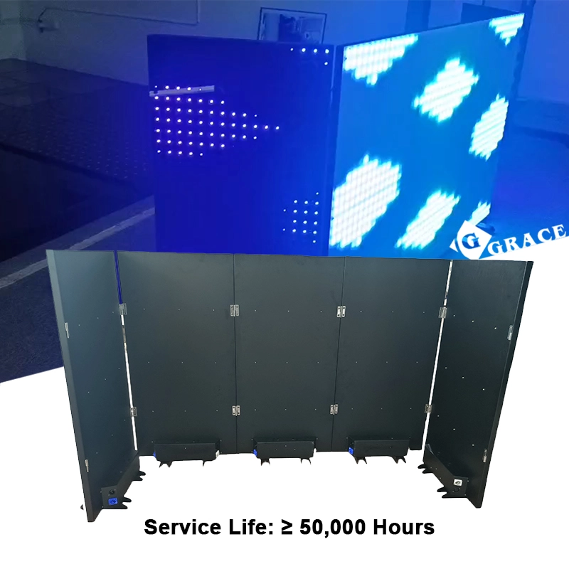 Igracelite 100*50cm*5cps Pixel Dj Booth Led Screen