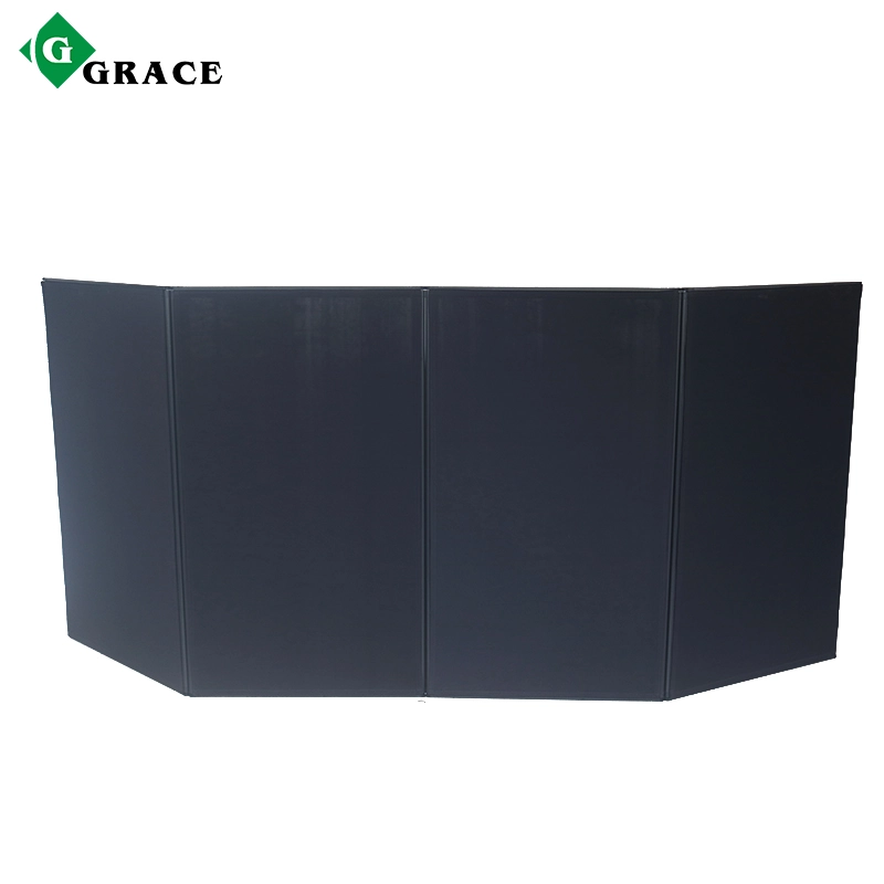 White Black Aluminum Frame Booth DJ Event Facade with Carrying Bag