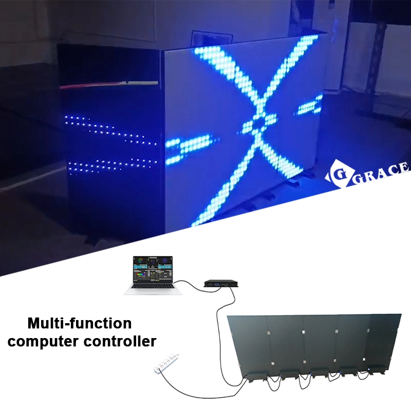 Igracelite 100*50cm*5cps Pixel Dj Booth Led Screen