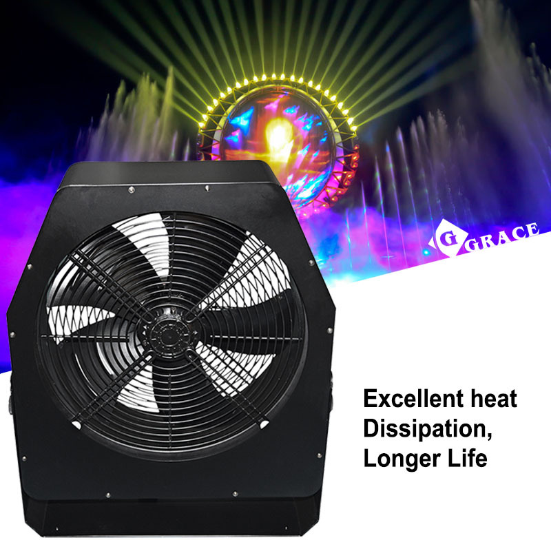 Igracelite DMX/Remote Control Smoke Stage Performance Stage Fan