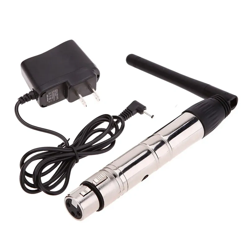Igracelite 2.4g Xlr Wireless Dmx512 Singal Transmitter And Receiver 3-Pin Xlr Connector