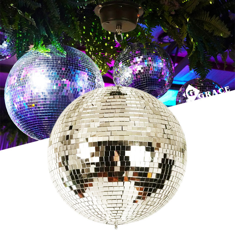 Professional Disco Mirror Ball Night Club Wedding Rotating Mirror Disco Ball