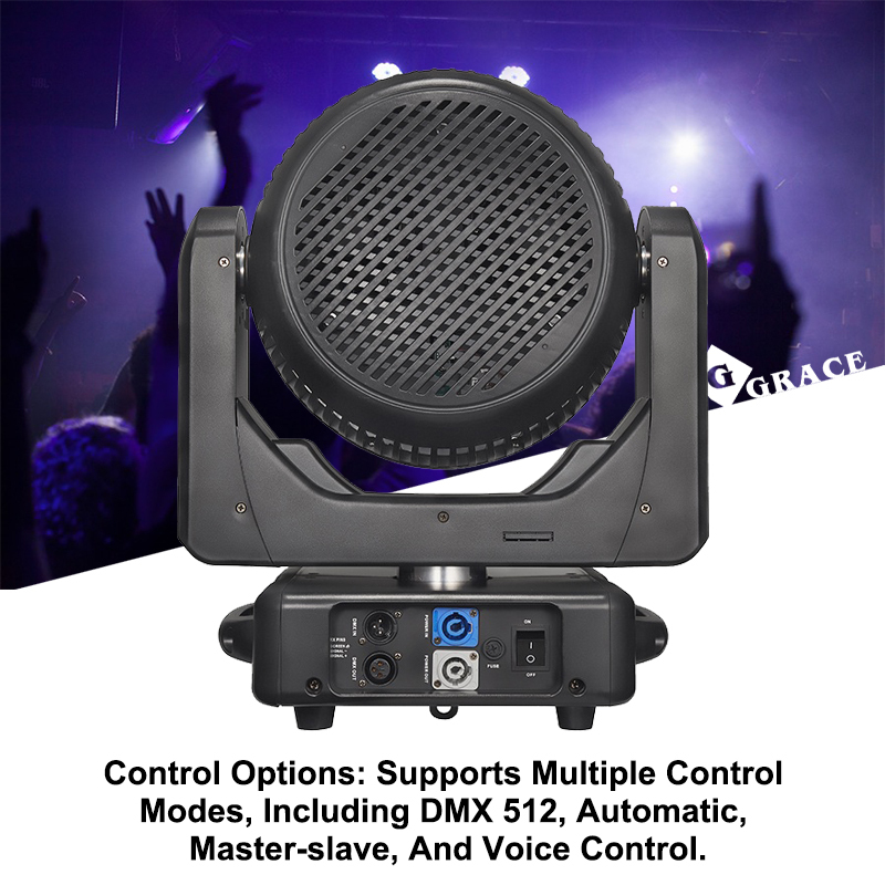 Igracelite 37X15W 4in1 Zoom Beam Moving Head