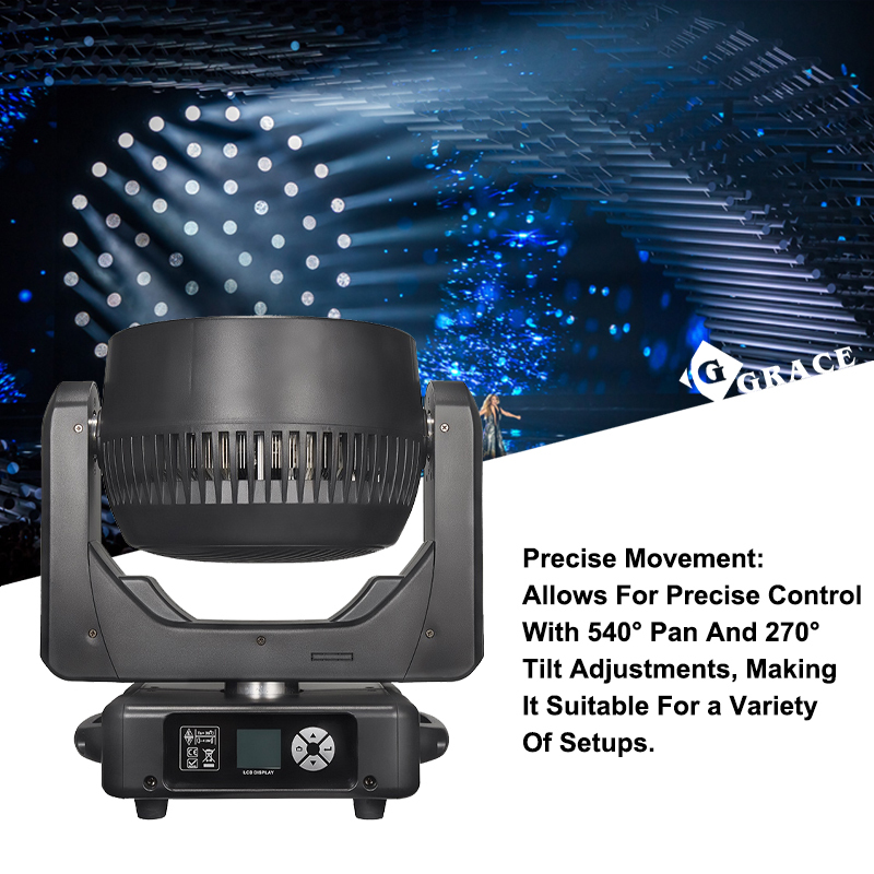 Igracelite 37X15W 4in1 Zoom Beam Moving Head