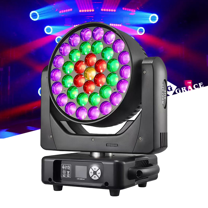 Igracelite 37X15W 4in1 Zoom Beam Moving Head