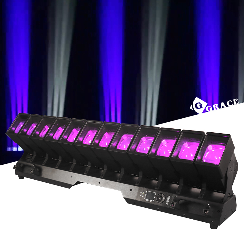 12*60W 4in1 RGBW Wave Beam Moving Head Light