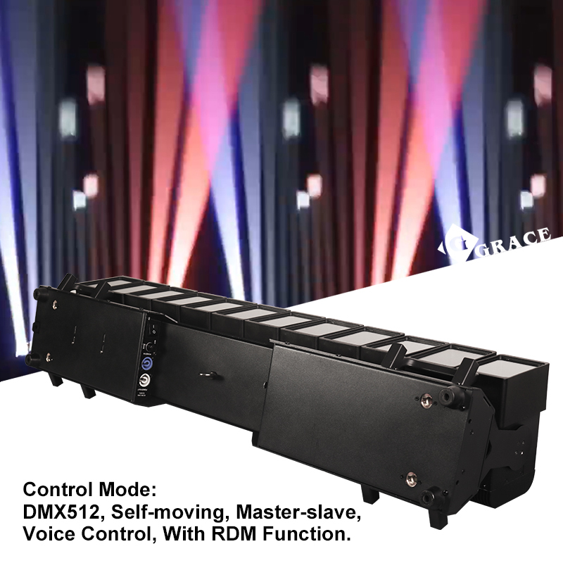 12*60W 4in1 RGBW Wave Beam Moving Head Light