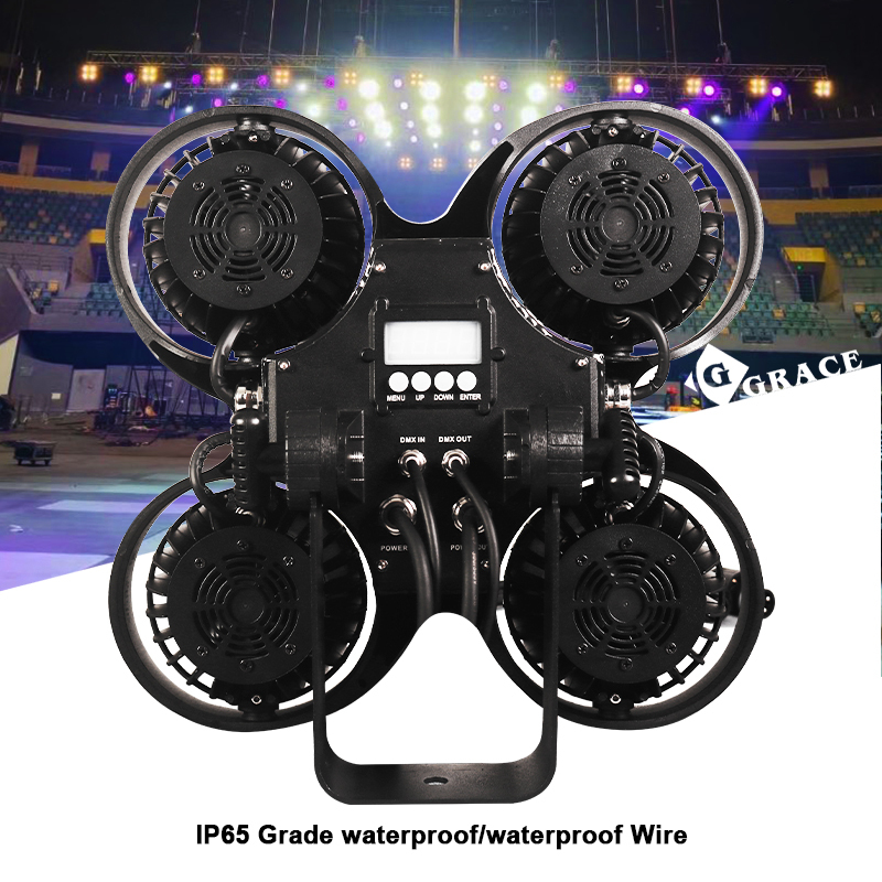Igracelite IP65 Waterproof 500W 4 Eyes COB LED Blinder Light