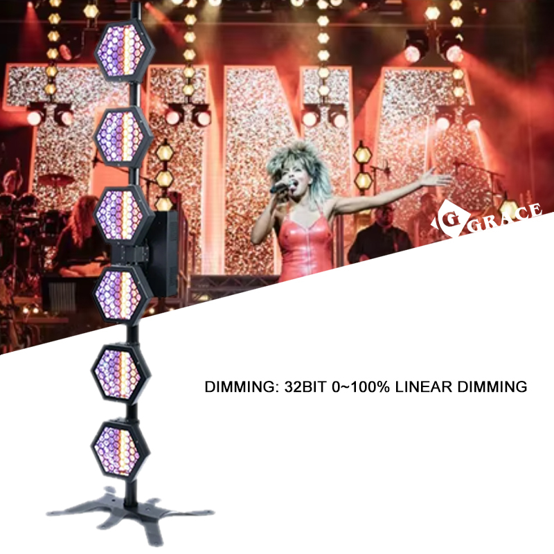 Igracelite 6×50W COB Stage Retro Light