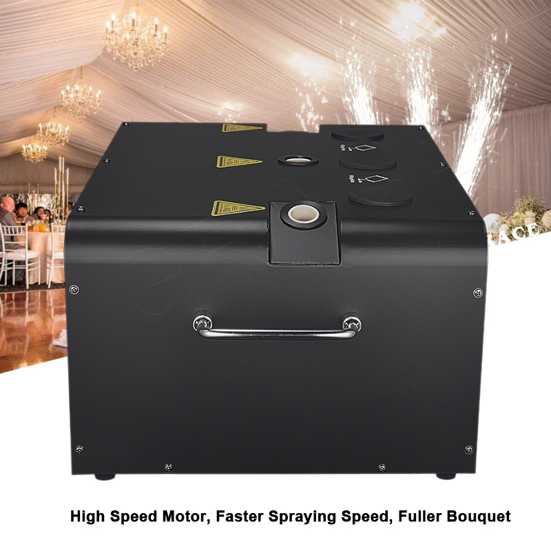 Igracelite 1800W 3 Head Cold Sparkler Fountain