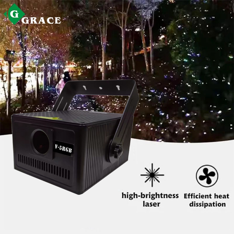 Waterproof Outdoor Garden Tree Firefly rgb Laser Light For Disco Party