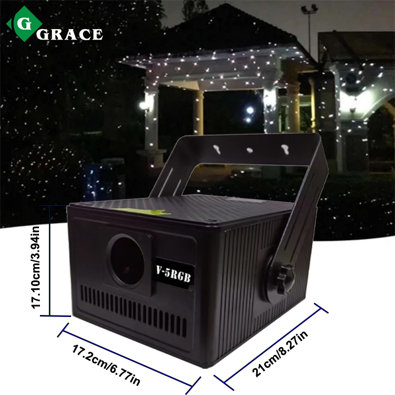 Waterproof Outdoor Garden Tree Firefly rgb Laser Light For Disco Party