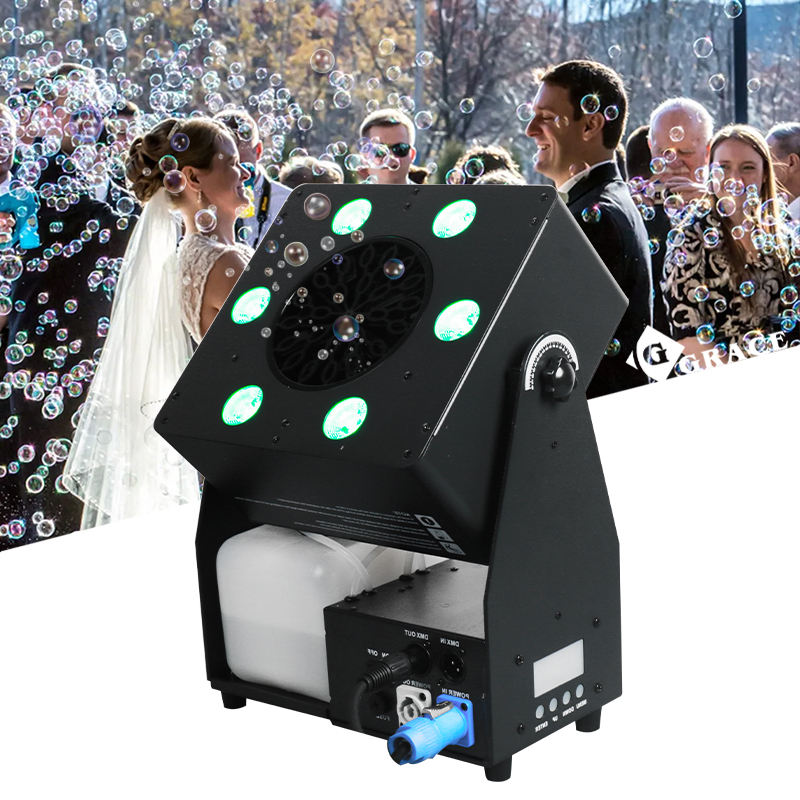 Igracelite 90W DMX Remote Control LED Bubble Machine