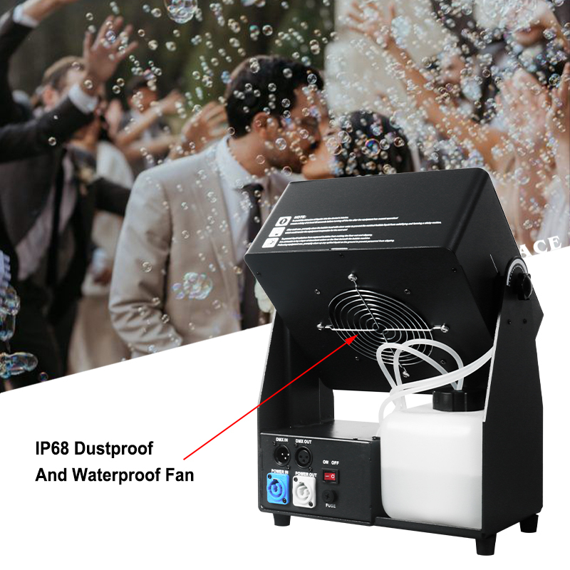 Igracelite 90W DMX Remote Control LED Bubble Machine