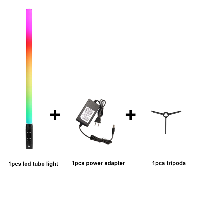 Igracelite 3in1 1.2M 360 Degree LED Tube Light 8pcs 1 set